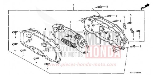 COMPTEUR DE VITESSE FJS600A7 de 2007